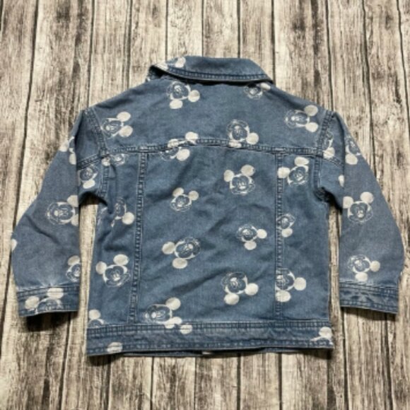 NWOT Disney Mickey Mouse Kids Denim Jacket - Picture 5 of 5
